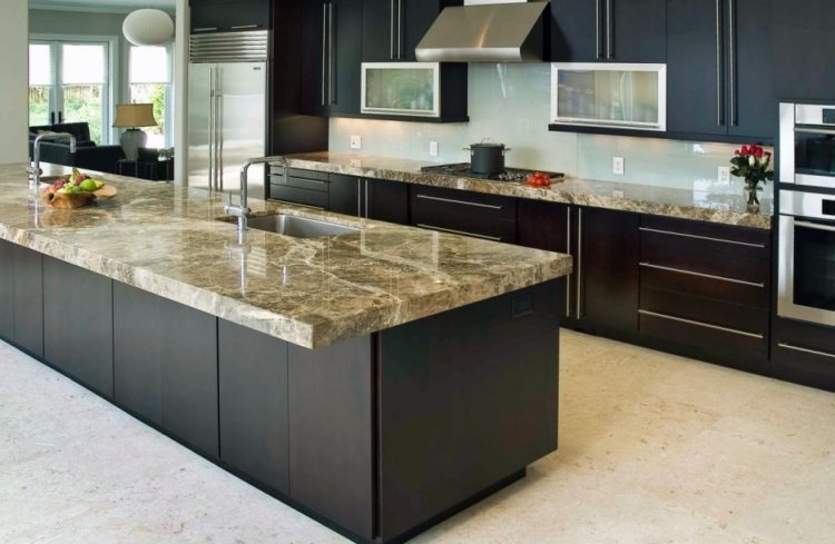 Tan Brown Granite Countertops Kitchen