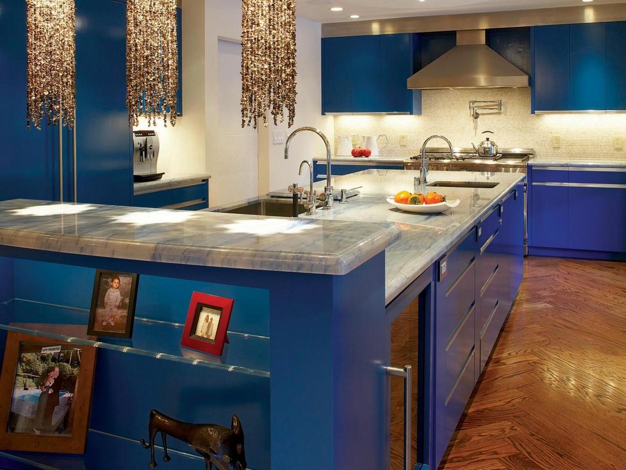 blue kitchen ideas