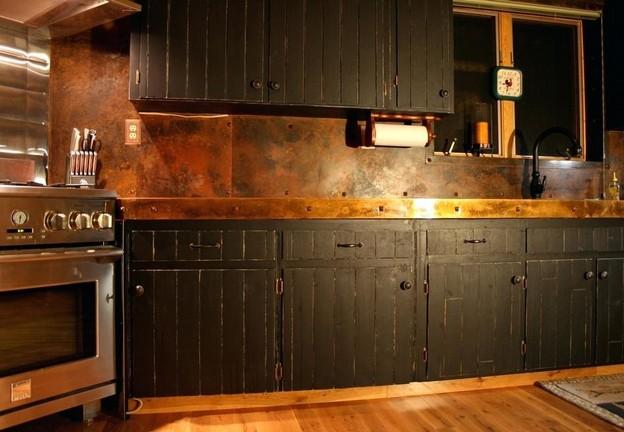 Copper kitchen design