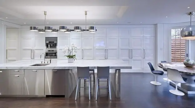 futuristic style kitchen