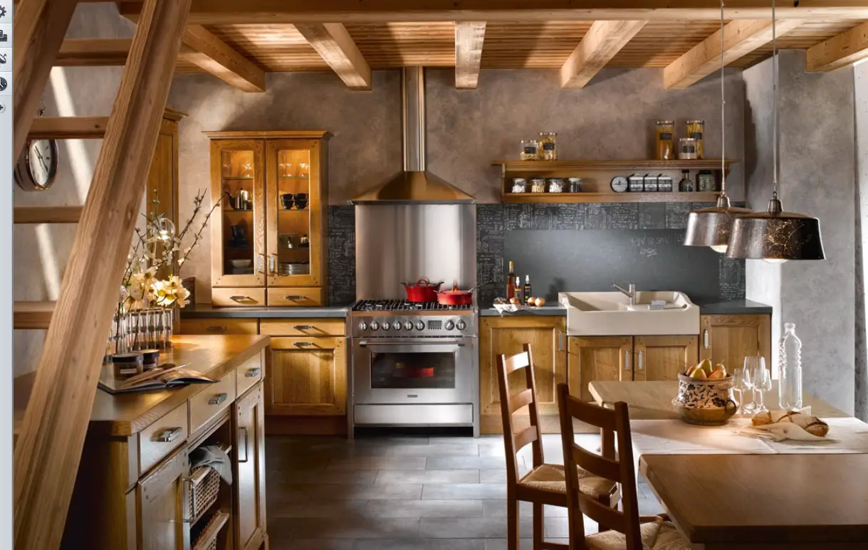 french kitchen style