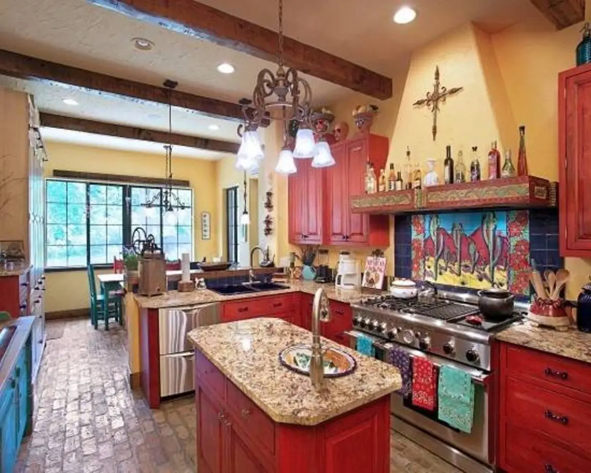  mexican style kitchen design