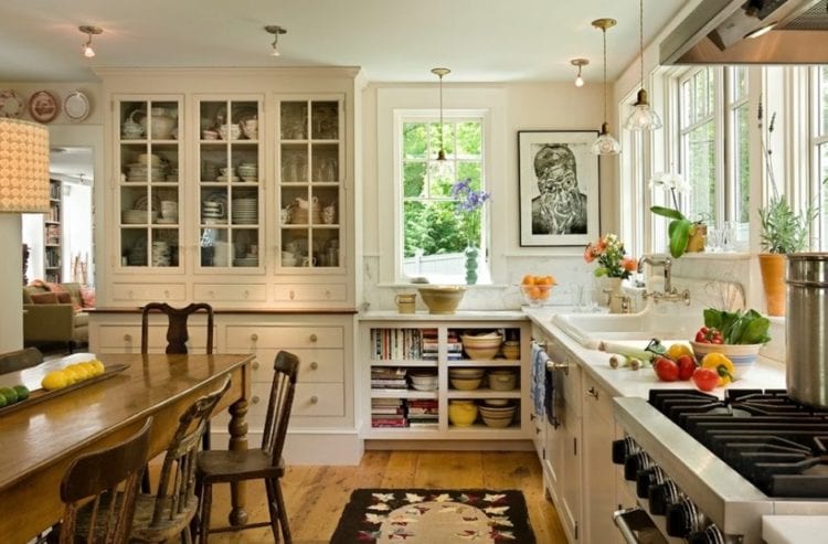 rustic kitchen style