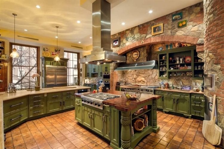 rustic kitchen style