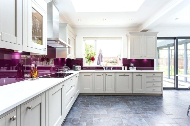 purple kitchen appliances