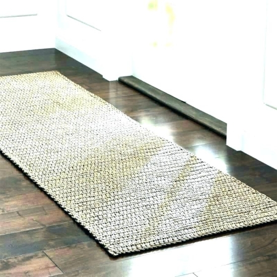 white rug