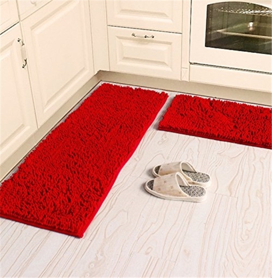 17 Red Kitchen Rug Ideas That Will Make, Red Rugs For Kitchen