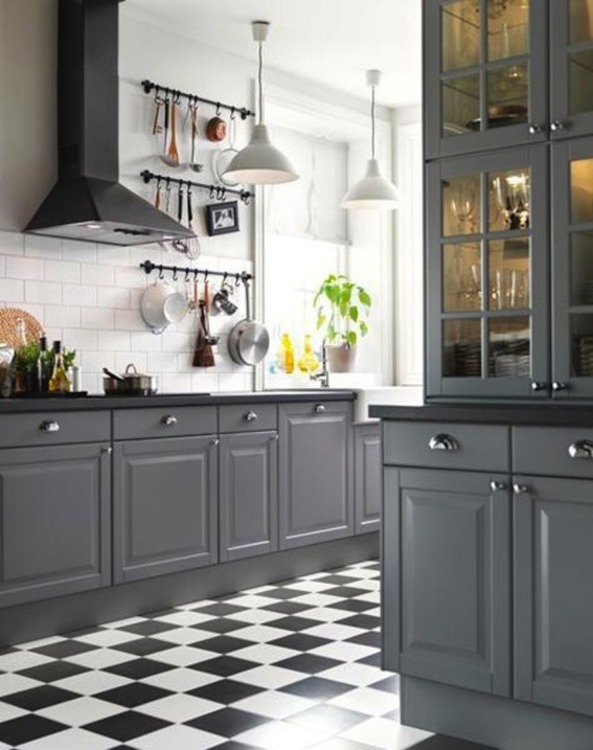 Gray Kitchen Design