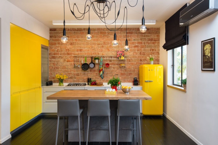 Yellow Kitchen Design