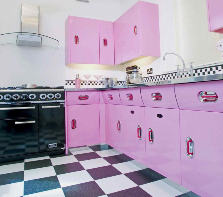 Pink Kitchen Design